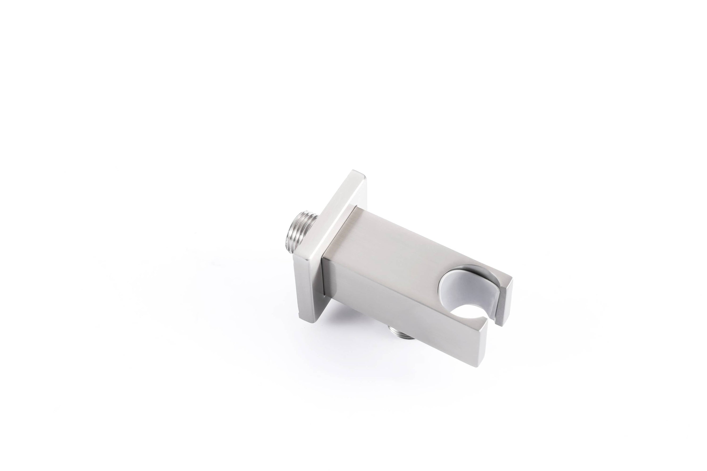 Brushed Nickel 4Way Thermostatic Ceiling Mount Shower System with Dua