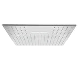 12 inch rainfall waterfall shower head brushed nickel or brushed gold or matte black