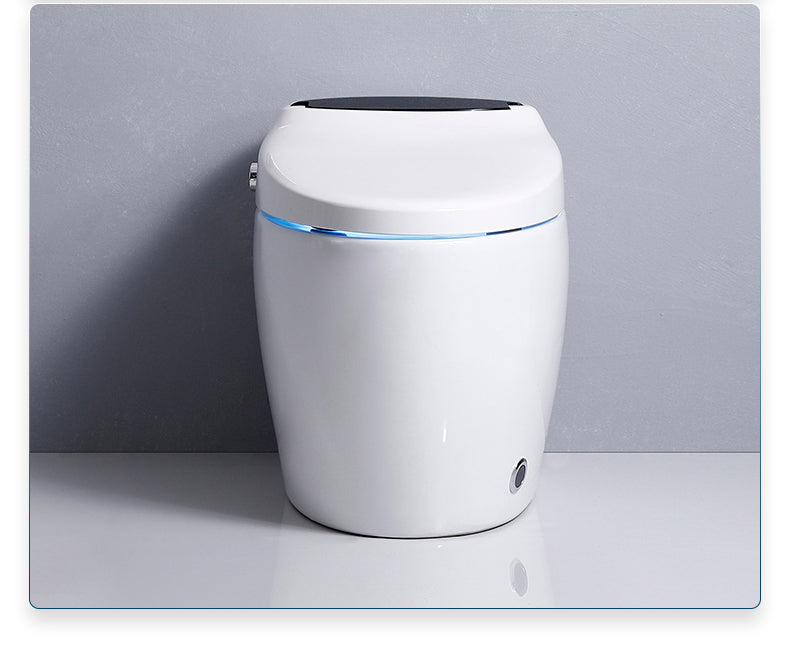 Experience Luxury and Convenience with our Smart Toilet Bidet Elongated Seat - Unlimited Warm Water, Wand Cleaning, Remote Control, and Night Ligh - wonderland shower inc
