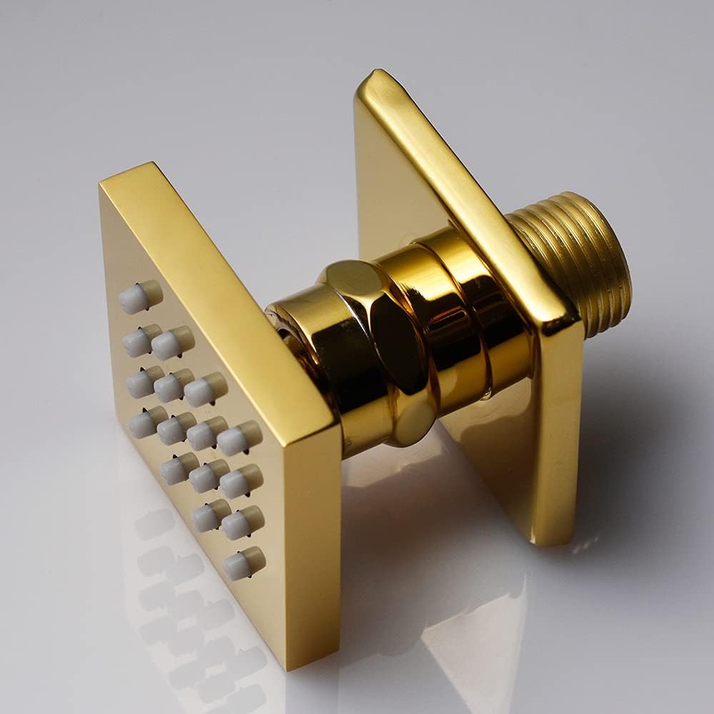 Brass Shower Body Sprays Massage Spa Side Sprayer Jets in Wall Mounted Body Jets Spray Body Shower Set Adjustable body sprayer - wonderland shower inc