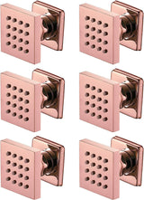 Brass Shower Body Sprays Massage Spa Side Sprayer Jets in Wall Mounted Body Jets Spray Body Shower Set Adjustable body sprayer - wonderland shower inc