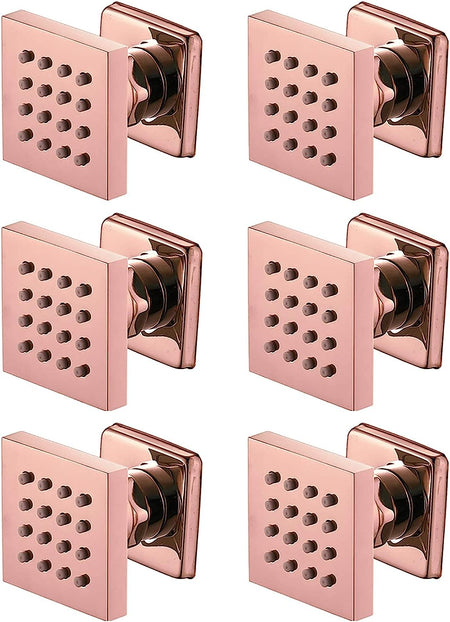 Brass Shower Body Sprays Massage Spa Side Sprayer Jets in Wall Mounted Body Jets Spray Body Shower Set Adjustable body sprayer - wonderland shower inc