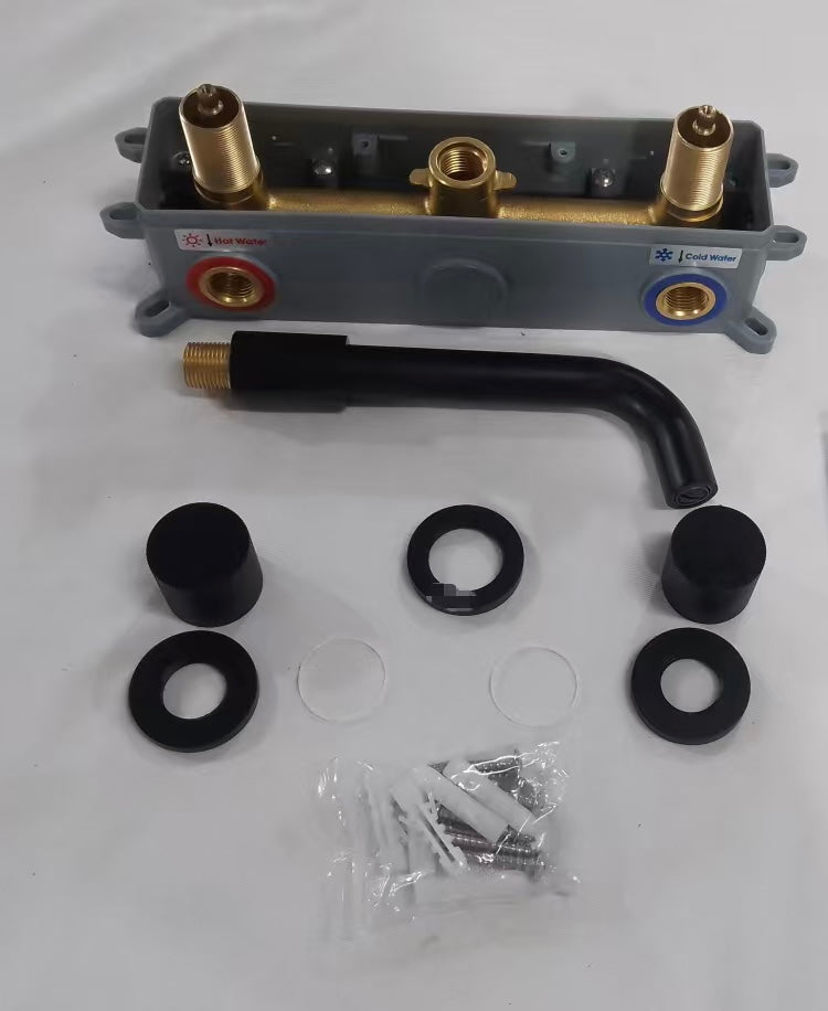 Bathroom Sink Faucet Bathroom Sink Faucet matte Black Wall Mounted Bathroom Basin Sink Faucet