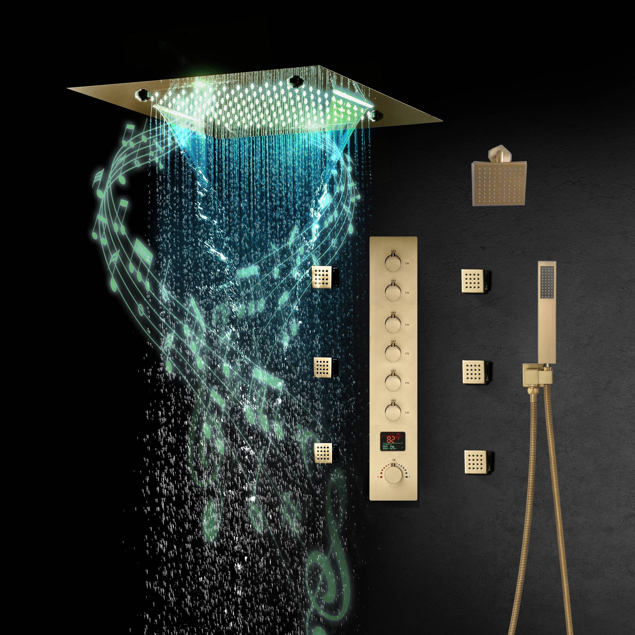 20 inch Showers wonderland shower inc