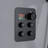 3 way or 4 way digital display rough in valve with trim