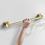 Brushed Gold or Brushed Nickel or Matte Black or Rose Gold 24'' Designer Grab Bar
