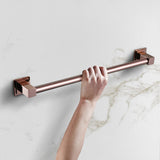 Brushed Gold or Brushed Nickel or Matte Black or Rose Gold 24'' Designer Grab Bar