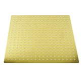 Ultra-Thin Design 20-Inch Non-LED Rainfall Shower Head: Ceiling Mount in Brushed Nickel, Chrome, Matte Black, or Polished Gold