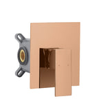 single way rough in valve with trim