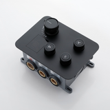 3 way or 4 way digital display rough in valve with trim