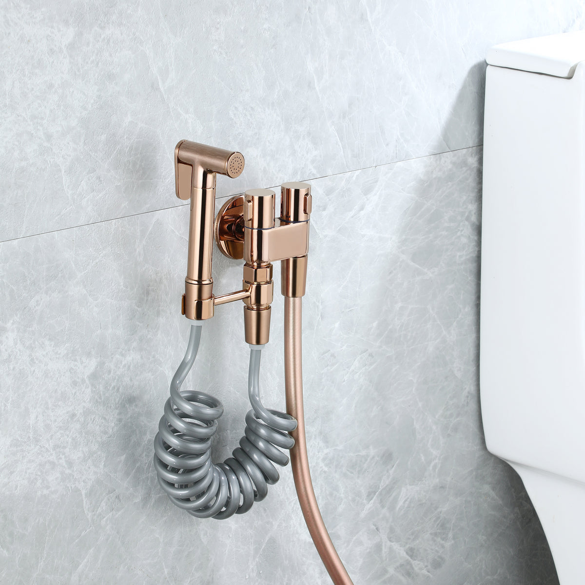Gold Toilet-Bidet Handheld Sprayer - Royal Toiletry Global Gold Toilet-Bidet Handheld Sprayer - Royal Toiletry Global