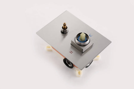 12'' LED or 16'' LED two function  Brushed Nickel Rain Rainfall showers with handle sprayers - wonderland shower inc