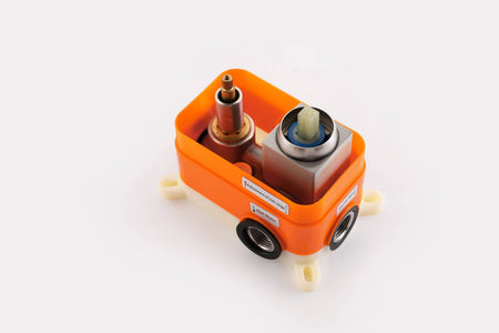 12'' LED or 16'' LED two function  Brushed Nickel Rain Rainfall showers with handle sprayers - wonderland shower inc