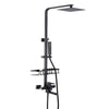 Oil Rubbed Bronze Surface Mounted Shower Faucet with 8-Inch Rain Head for a Blissful Shower Experience - wonderland shower inc