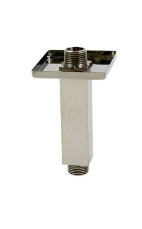 5inch  ceiling shower arm with flange - wonderland shower inc