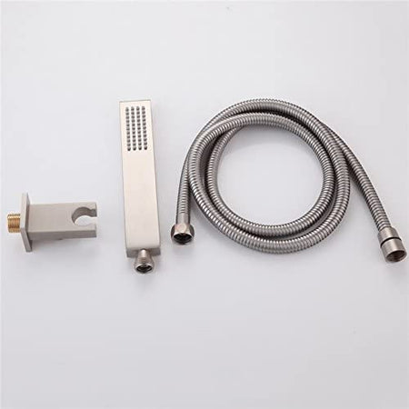 20Inch Ceiling Mount Two way Brushed Nickel Shower System with Rough-in Valve Body and Trim - wonderland shower inc