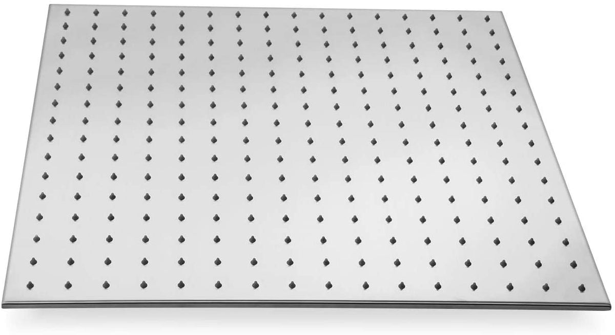 24inch LED Rain Shower Chrome Ceiling Mount 3 way touch digital  valve with 6 body jets - wonderland shower inc