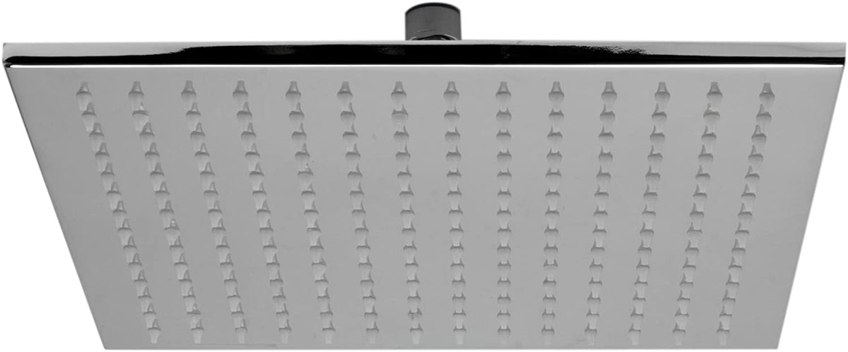 8inch or 12inch or 16inch LED Chrome brass rainfall shower head - wonderland shower inc