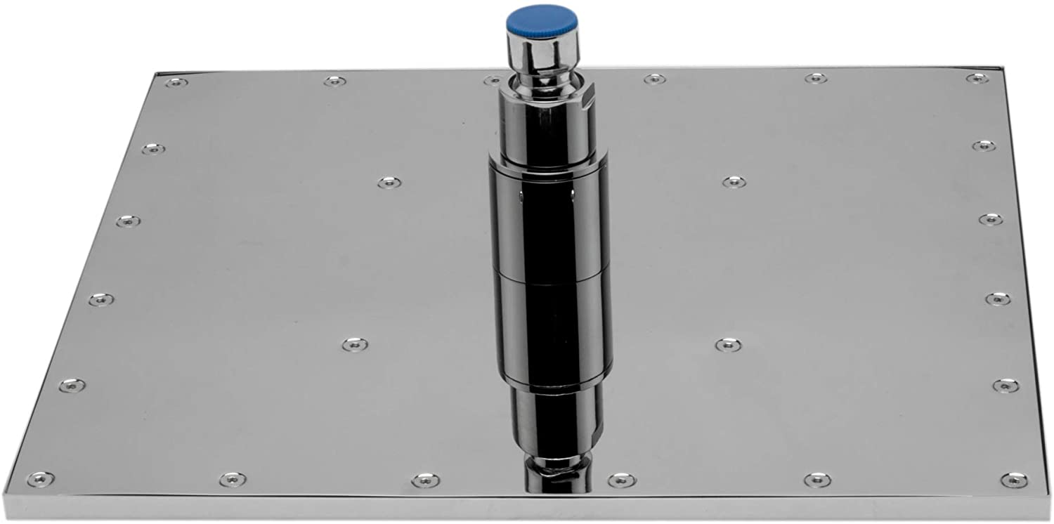 8inch or 12inch or 16inch LED Chrome brass rainfall shower head - wonderland shower inc