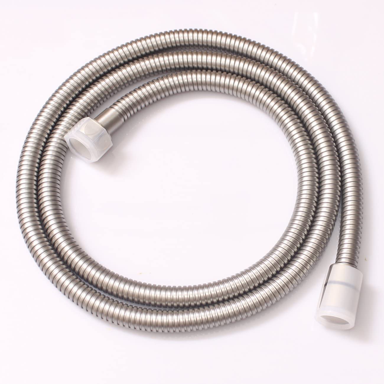 Brushed Nickel Brass Handheld Shower Sprayer: Complete with Brass Shower Holder and Hose for a Stylish and Functional Upgrade - wonderland shower inc