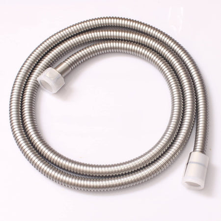 Brushed Nickel Brass Handheld Shower Sprayer: Complete with Brass Shower Holder and Hose for a Stylish and Functional Upgrade - wonderland shower inc