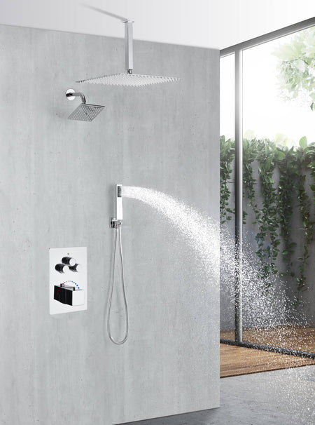Round Chrome Hand Held Shower Set – Emporium Bathware