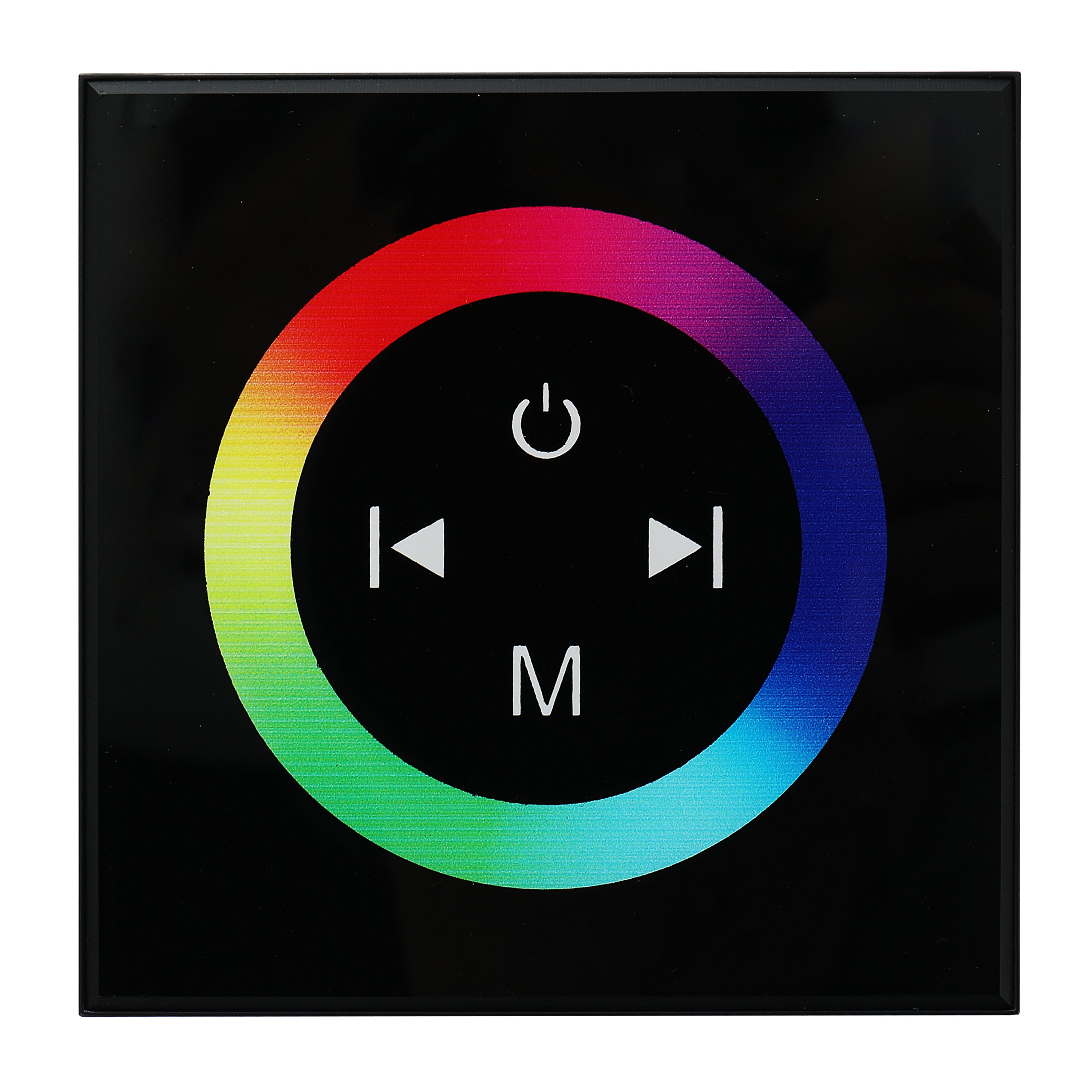 Matte Black 31" Flush-In LED Rainfall Shower Head with 6-Function Faucet, Massage Jet Body Sets & Thermostatic Mixer Valve - Simultaneous or Separate Operation - wonderland shower inc