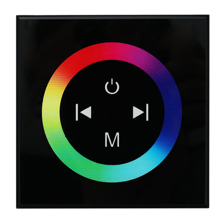 Matte Black 31" Flush-In LED Rainfall Shower Head with 6-Function Faucet, Massage Jet Body Sets & Thermostatic Mixer Valve - Simultaneous or Separate Operation - wonderland shower inc