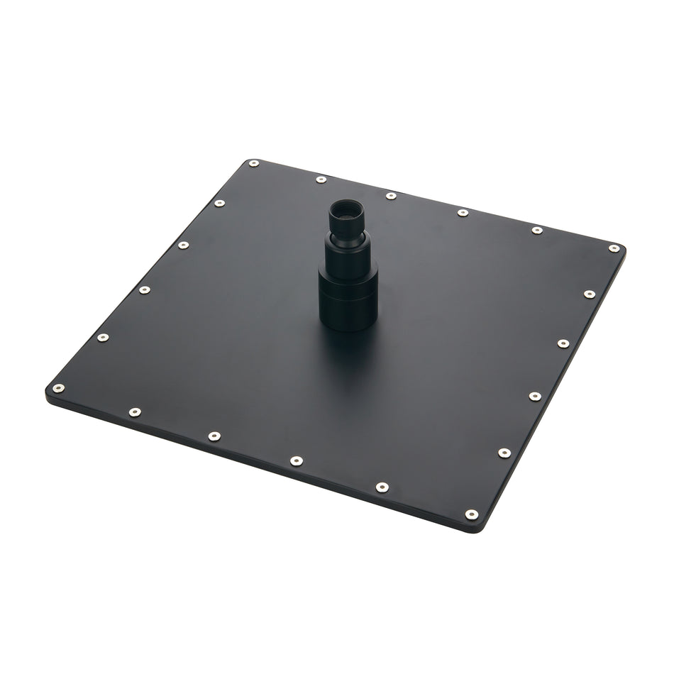 matte black ceiling mount rain shower head 3 way thermostatic shower faucet with body jets and sliding bar