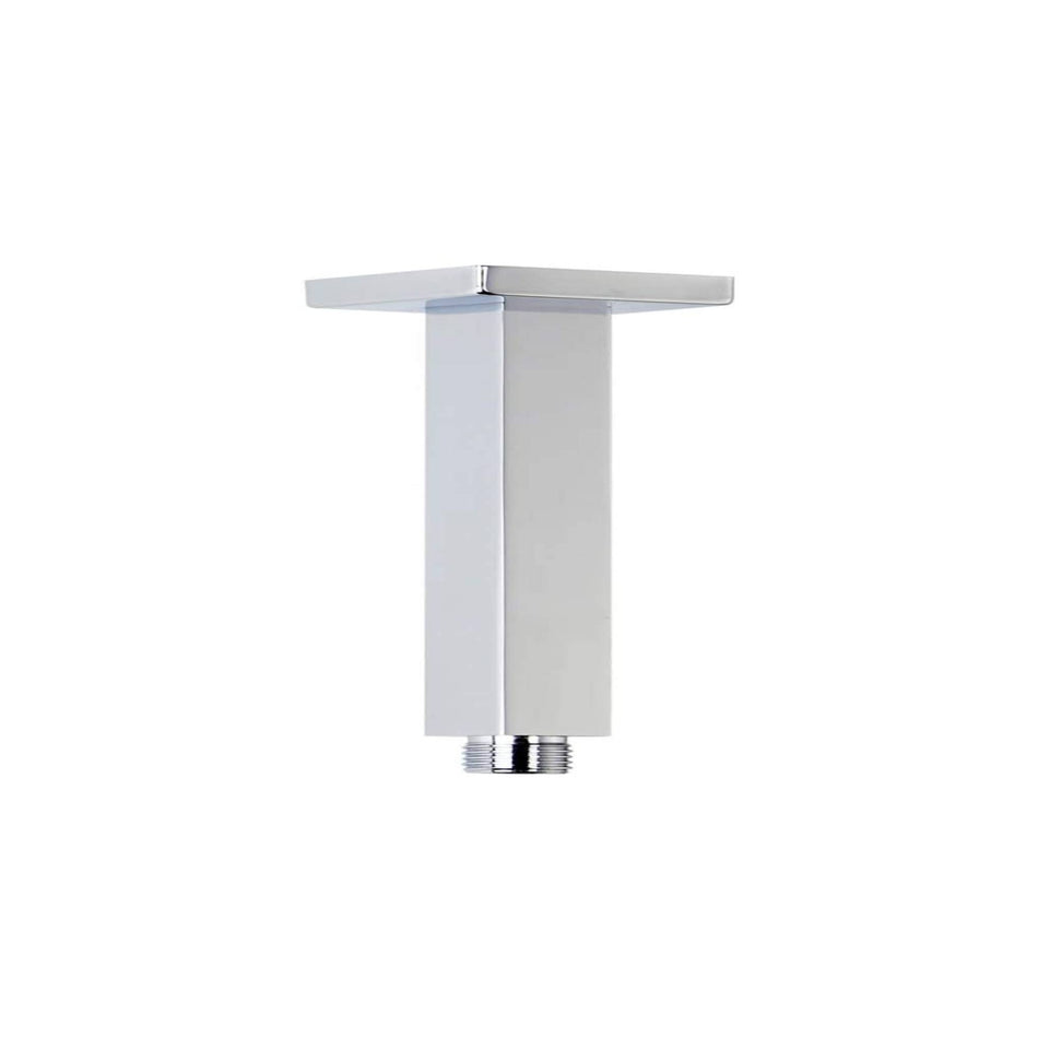 5inch brass ceiling shower arm with flange chrome