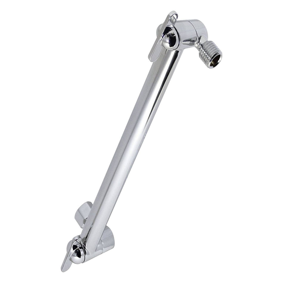 13 inch Chrome brass adjustable shower arm