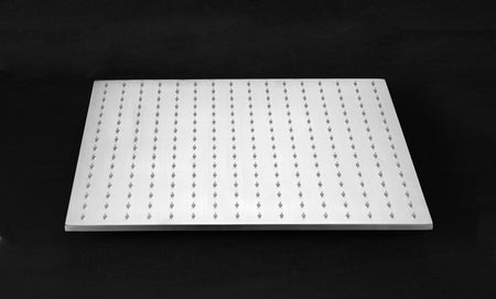 Ceiling-Mounted Brushed Nickel 3-Way Thermostatic Shower Faucet with 20'' or 24'' Shower Head: Independent and Simultaneous Functionality - wonderland shower inc