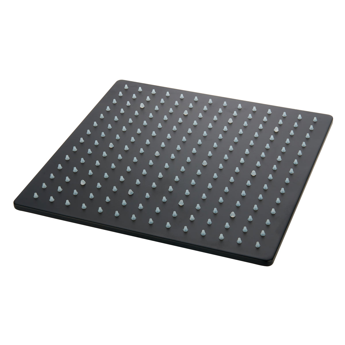 Ceiling Mount Matte Black LED Rain Shower System - Available in 12 inch or 16 inch - 3-Way Anti-Scald Digital Display Rough-in Valve and 6 Body Jets Included" - wonderland shower inc