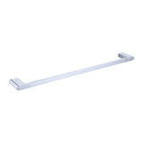 Luxurious 4-Piece Brass Chrome Bathroom Hardware Set: Towel Bar, Towel Ring, Toilet Paper Holder, Robe Hook, and Tower Holder - Wall Mounted