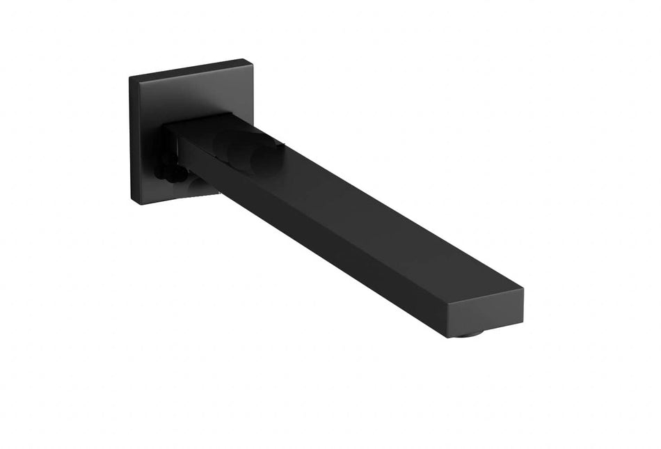 matte black or chrome or brushed nickel brass tub spout