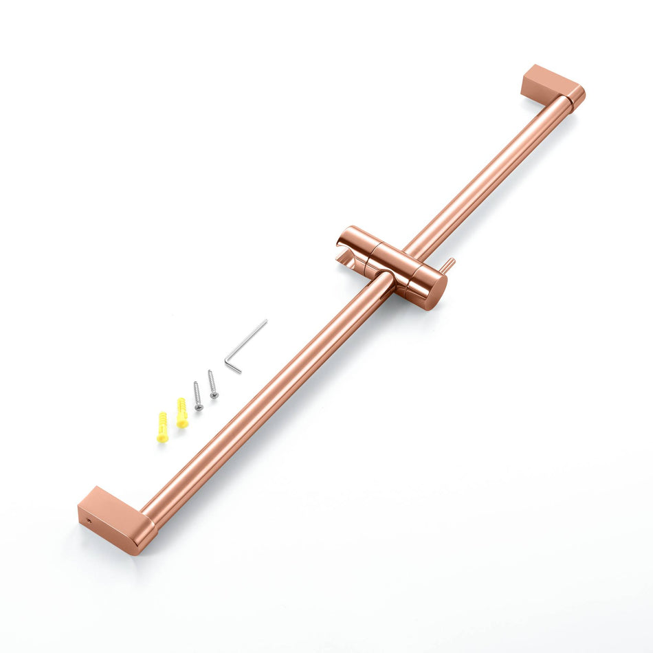 Rose Gold brass sliding bar