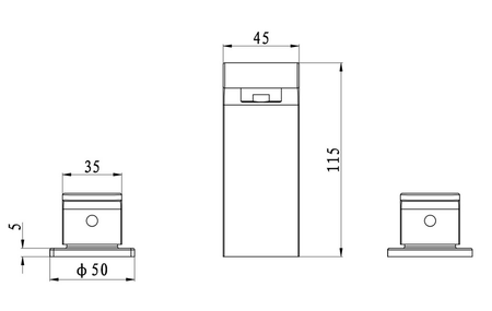 Brushed Gold Waterfall Bathroom Sink Faucet: Two Handles, 3-Hole Design, and Pop-Up Overflow Brass Drain - wonderland shower inc