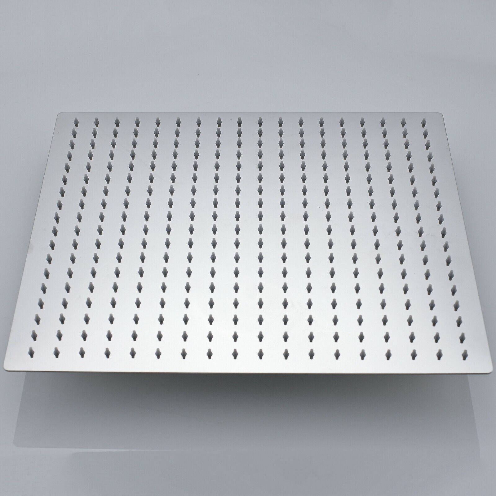 Chrome Stainless Steel Rainfall Shower Head: Choose from 12-inch or 16-inch Sizes for a Refreshing and Invigorating Experience - wonderland shower inc