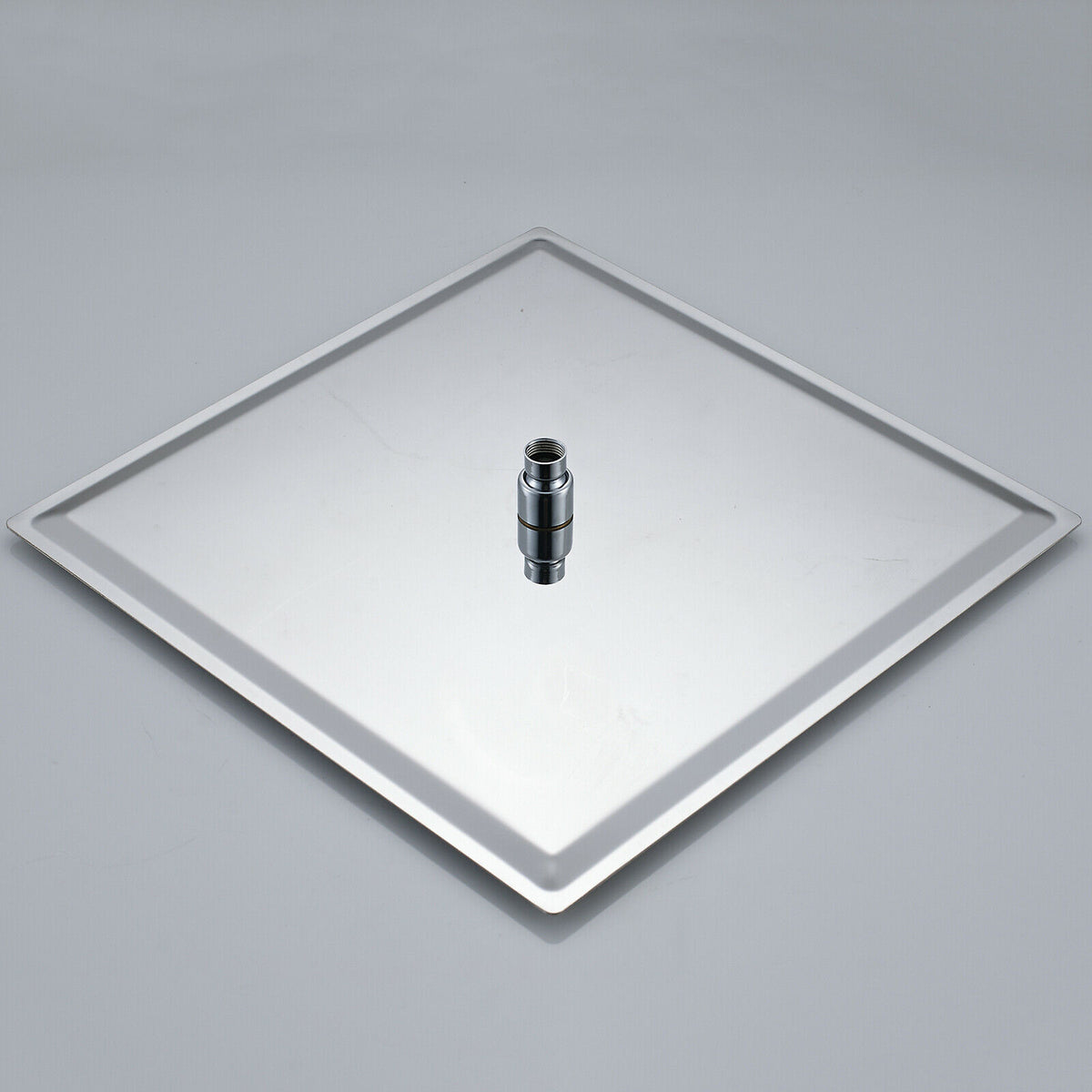 Chrome Stainless Steel Rainfall Shower Head: Choose from 12-inch or 16-inch Sizes for a Refreshing and Invigorating Experience - wonderland shower inc