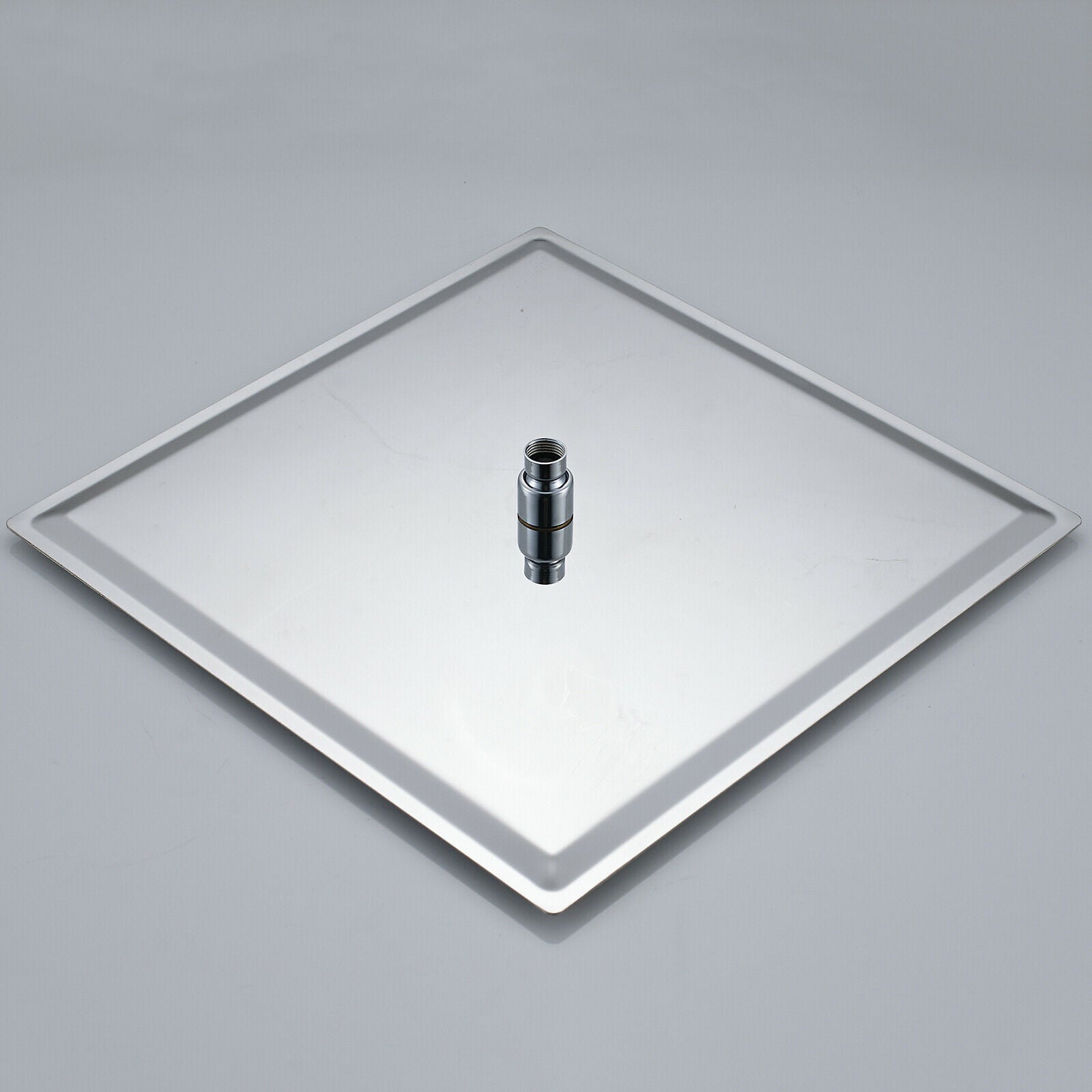 Chrome Stainless Steel Rainfall Shower Head: Choose from 12-inch or 16-inch Sizes for a Refreshing and Invigorating Experience - wonderland shower inc