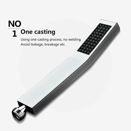 20inch 3 LED colors Ceiling Mounted Chrome Rainfall Shower Faucet with Hand Shower Mixer Tap - wonderland shower inc